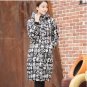 Wmwmnu 2017 Print Thick Warm winter jacket women windproof jacket with hood Cotton padded coat parka