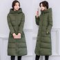 Wmwmnu 2017 Print Thick Warm winter jacket women windproof jacket with hood Cotton padded coat parka