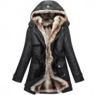 2017 Fashion Autumn Winter jacket Women Warm Coat Parkas With Hood Removable Fur lining Thick Oversi