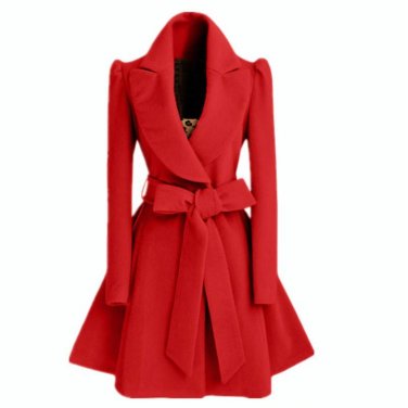 2017 New Autumn Winter Jacket Long Slim Coat Female Blends Woolen Coat with Belt Warm Overcoat Femin