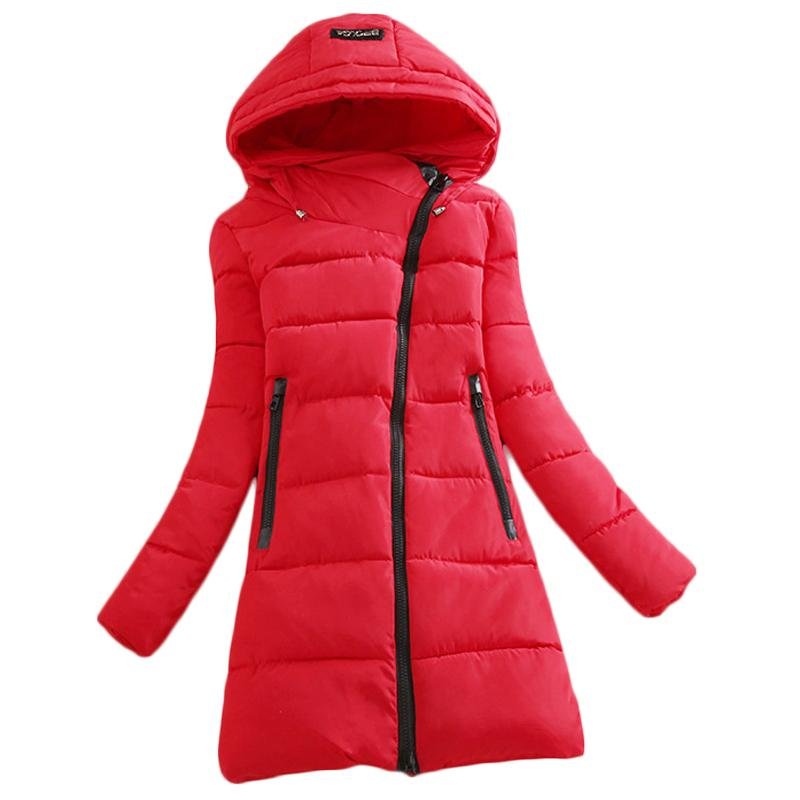 Clearance! Women Winter Jacket Parka Thick Outerwear Female Coats Hooded Design Cotton-padded Chaque