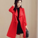 2016 New autumn Winter jacket women woolen coat fashion design plus size 4XL woolen coat