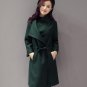 2016 New autumn Winter jacket women woolen coat fashion design plus size 4XL woolen coat