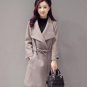 2016 New autumn Winter jacket women woolen coat fashion design plus size 4XL woolen coat