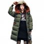 Women Winter Coat 2017 Long Outwear Thick Padded Cotton Jacket for women Long Sleeve Women\'s Down P