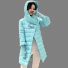 2017 Autumn And Winter Women Jacket Coat Long Women Parka Female Beading Outerwear Red Black Slim Fa