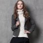 Women Wool Coats Vintage Slim long sleeves Short Coat Winter New Europe Fashion Warm Thicken pockets