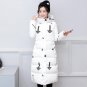 2017 hooded big size 3XL winter jacket women cotton padded jaqueta feminina inverno female printing 