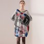 Autumn Winter Casual Long Women Sweater Coat bat sleeve fashion letters printed Women\'s Sweaters La