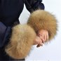 winter women\'s coat cuff fashion fur accessories Bracelet Wristband real raccoon fur cuffs