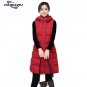 special offer slim long vest hooded collar waistcoat winter women wadded jacket sleeveless cotton-pa