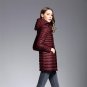 MOSHU Women Down Coat Winter Long Jacket Coat Warm Elegant Slim Jacket Coat Casual Ultra Light 90% W