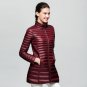 2017 Large Size Snow Winter Jacket Women Fashion Women\'s 90 % White Duck Down Jackets Ultra Light Z