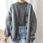 SuperAen Autumn and Winter Korea Style New Women Sweater Coat Loose Cotton Casual Knitted Cardigan V