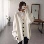 SuperAen Autumn and Winter Korea Style New Women Sweater Coat Loose Cotton Casual Knitted Cardigan V