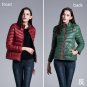 FURANDOWN Winter Womens Two Side White Duck Down Jacket Warm Winter Coats Parkas Lightweight Down Ja