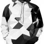 Hot Sale Autumn Winter Galaxy Print Punk Hoodies Women Animal Print Pocket Coat 3D Plus Size Pullove