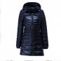 5XL 6XL Ladies Long Winter Warm Coat Women Ultra Light 90% White Duck Down Jacket With Bag Women\'s