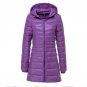 5XL 6XL Ladies Long Winter Warm Coat Women Ultra Light 90% White Duck Down Jacket With Bag Women\'s