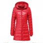 5XL 6XL Ladies Long Winter Warm Coat Women Ultra Light 90% White Duck Down Jacket With Bag Women\'s