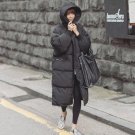 2017 Woman Winter Coats Hoodies Black Big Plus Size Outwear Thick Warm Parka Oversize Fur Duck Down 