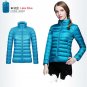 90% White Duck Down Jacket Autumn Winter 13 Colors New Warm Slim Zipper 2017 Women Fashion Light Dow