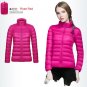 90% White Duck Down Jacket Autumn Winter 13 Colors New Warm Slim Zipper 2017 Women Fashion Light Dow
