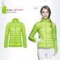 90% White Duck Down Jacket Autumn Winter 13 Colors New Warm Slim Zipper 2017 Women Fashion Light Dow