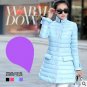 OMLESA 2017 White Duck Down Jacket Slim Long Female Coat Down Jacket Outdoors Windproof Waterproof W