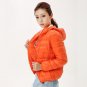 New 2017 Winter Two Side Women 90% White Duck Down Jacket Women\'s Hooded Ultra Light Down Jackets W