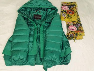 OKOUFEN WOMEN DOWN 2016 NEW WINTER JACKET 90% wHITE DUCK DOWN FASHIO N CLOTHESWHITE COAT