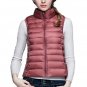 Women Sleeveless Jacket New Autumn Winter Ultra Light White Duck Down Vest Female Outwear Warm Waist