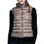 Women Sleeveless Jacket New Autumn Winter Ultra Light White Duck Down Vest Female Outwear Warm Waist