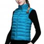 Women Sleeveless Jacket New Autumn Winter Ultra Light White Duck Down Vest Female Outwear Warm Waist