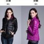 Winter Womens Two Side White Duck Down Jacket Warm Winter Coats Parkas Lightweight Down Jackets Casu