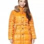 Thicken Fur Collar Winter Warm Down Jacket 2017 Women Fashion Casual Slim Fit White Duck Down Jacket