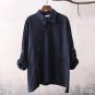 Autumn Women Shirts Plus Size Asymmetric Soft Solid Female Blouses Spring Casual Loose Breathable Lo