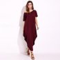 Oversized One Shoulder Baggy Kaftan Women Maxi Dress Elegant Casual Long Shift Dress Robe Femme Long