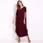 Oversized One Shoulder Baggy Kaftan Women Maxi Dress Elegant Casual Long Shift Dress Robe Femme Long