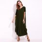 Oversized One Shoulder Baggy Kaftan Women Maxi Dress Elegant Casual Long Shift Dress Robe Femme Long