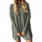 New Autumn Sweaters Women Long Batwing Sleeve O-neck Casual Warm Sweater Winter Female Pullovers Plu