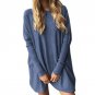 New Autumn Sweaters Women Long Batwing Sleeve O-neck Casual Warm Sweater Winter Female Pullovers Plu