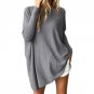 New Autumn Sweaters Women Long Batwing Sleeve O-neck Casual Warm Sweater Winter Female Pullovers Plu