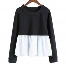 Winter Auturm Women O Neck Long Sleeve t-shirt Casual Knit Pullover Women Fashion Tops plus size wom
