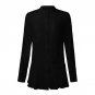 Women Solid Loose Blouses 2017 Autumn Ladies Long Sleeve Pleated Hem Casual Shirts Female Long Chiff