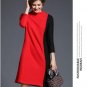 fashion cotton plus size women casual loose spring autumn dress party vestidos femininos 2018 dresse