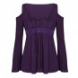 Off Shoulder Black Mesh Tops For Women 2017 Summer Ruffle Chiffon Blouse Femme Plus Size Ladies Shir