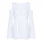 Off Shoulder Black Mesh Tops For Women 2017 Summer Ruffle Chiffon Blouse Femme Plus Size Ladies Shir