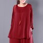 Plus Size 5XL Women Brand Shirt Round Neck Casual Tops Pullovers 2018 Spring Blusas Casual Long Slee