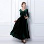 Plus Size 3XL Velvet Women Dress 2017 Maxi Long Autumn Winter Dress Elegant Party Vestidos Femininos